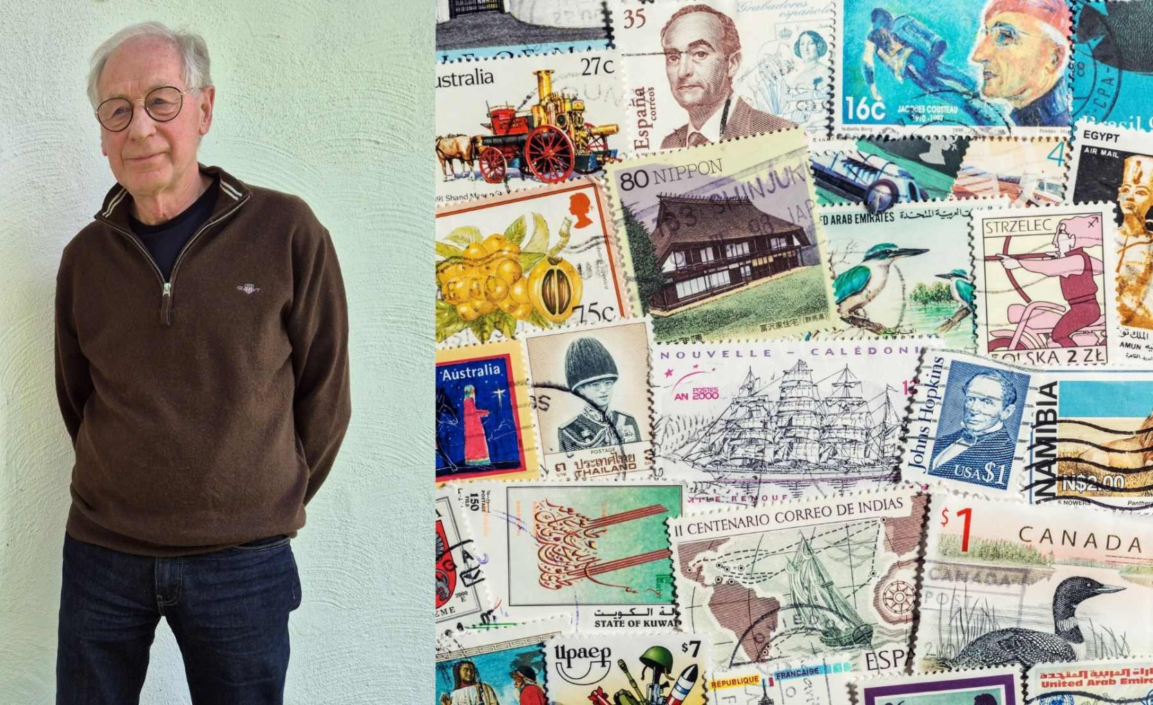 Sommarkaffe: Stefan Bernesjö - Konst på frimärken